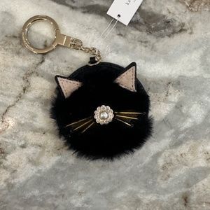 Brand NEW Kate spade key chain kitty!